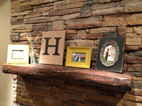 Mantel Hewn Beam