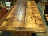 Barnwood Bricks® Threshing Floor Farm Table