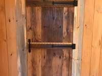 Barnwood Bricks® Threshing Floor Barn Door Barnwood Bricks® Threshing Floor Barn Door