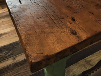 Barnwood Bricks® Threshing Floor Farm Table