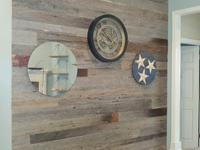 Barn Wood accent wall Barn Wood accent wall