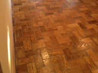 Barnwood Bricks completed flooring kitchen and dining room