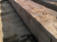 Huge Hand Hewn Beams